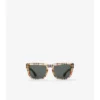 Check Square Sunglasses