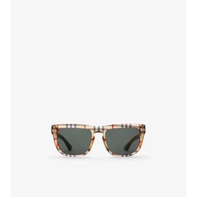Check Square Sunglasses