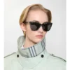 Check Square Sunglasses 