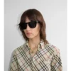 Check Square Sunglasses