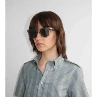 Check Square Sunglasses