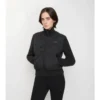 Check-Stitch Nylon and Wool Jacket