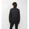 Check-Stitch Nylon and Wool Jacket