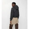 Check-Stitch Nylon Delley Puffer Jacket