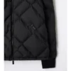 Check-Stitch Nylon Doversgreen Puffer Jacket