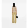 Check Stretch Cotton T-Shirt