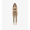 Check Stretch Jersey Leggings