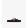 Check Suede Urchin Clogs