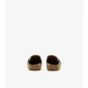 Check Suede Urchin Clogs