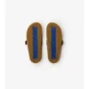 Check Suede Urchin Clogs