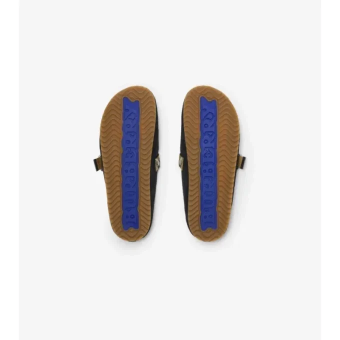 Check Suede Urchin Clogs