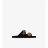 Check Suede Urchin Sandals