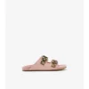 Check Suede Urchin Sandals