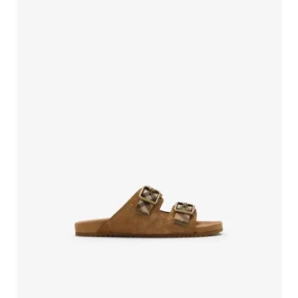 Check Suede Urchin Sandals
