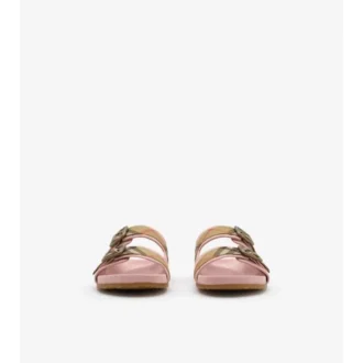 Check Suede Urchin Sandals