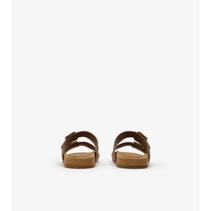 Check Suede Urchin Sandals