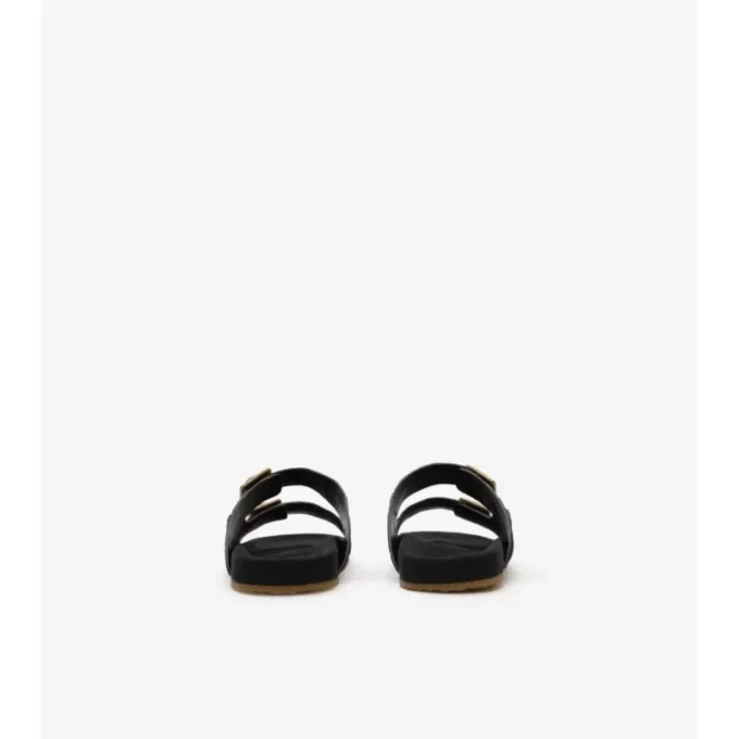 Check Suede Urchin Sandals