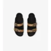 Check Suede Urchin Sandals