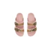 Check Suede Urchin Sandals
