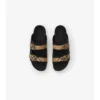 Check Suede Urchin Sandals