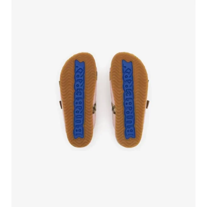 Check Suede Urchin Sandals
