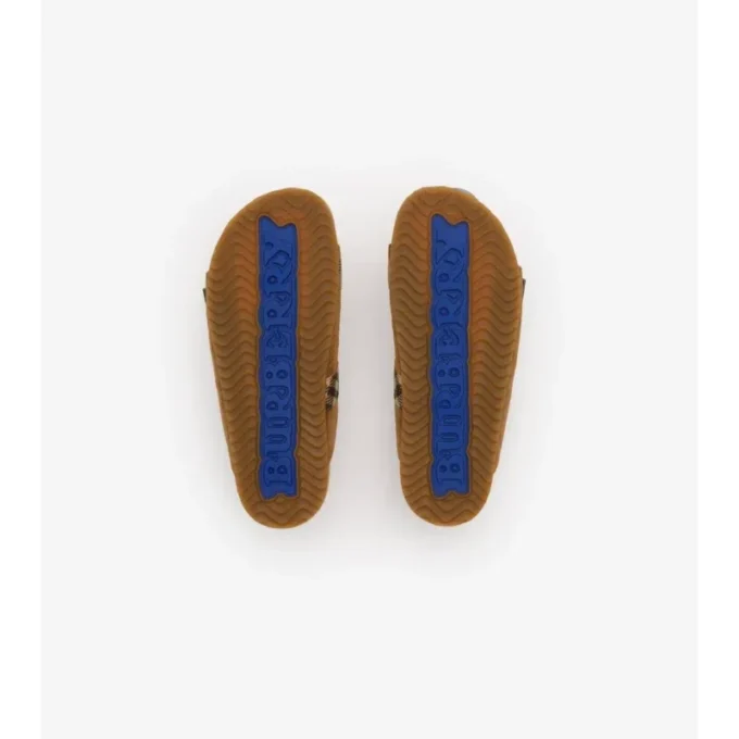 Check Suede Urchin Sandals