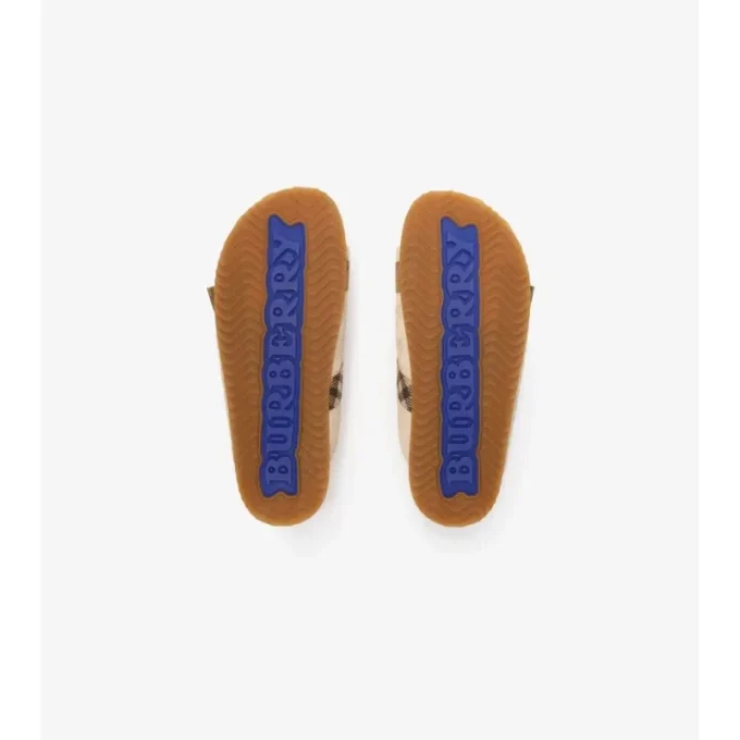 Check Suede Urchin Sandals