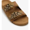 Check Suede Urchin Sandals