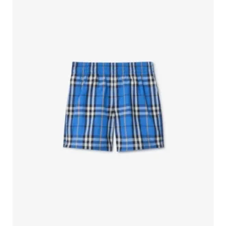 Check Swim Shorts