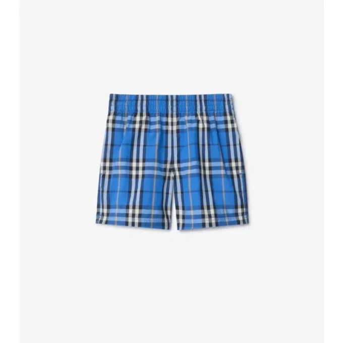 Check Swim Shorts