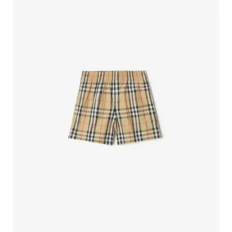 Check Swim Shorts