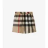 Check Swim Shorts