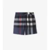 Check Swim Shorts