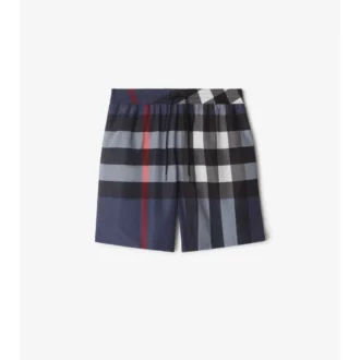 Check Swim Shorts