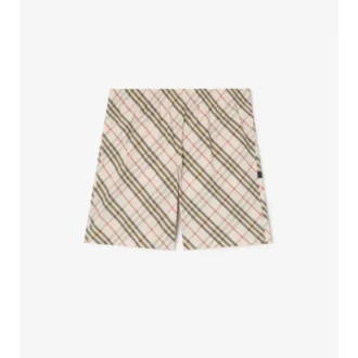 Check Swim Shorts