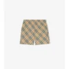 Check Swim Shorts