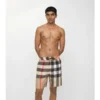 Check Swim Shorts