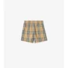 Check Swim Shorts