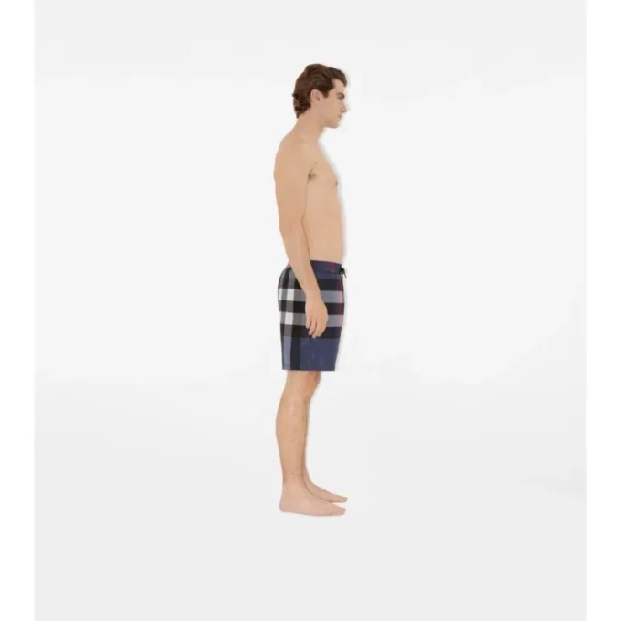 Check Swim Shorts