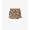 Check Swim Shorts