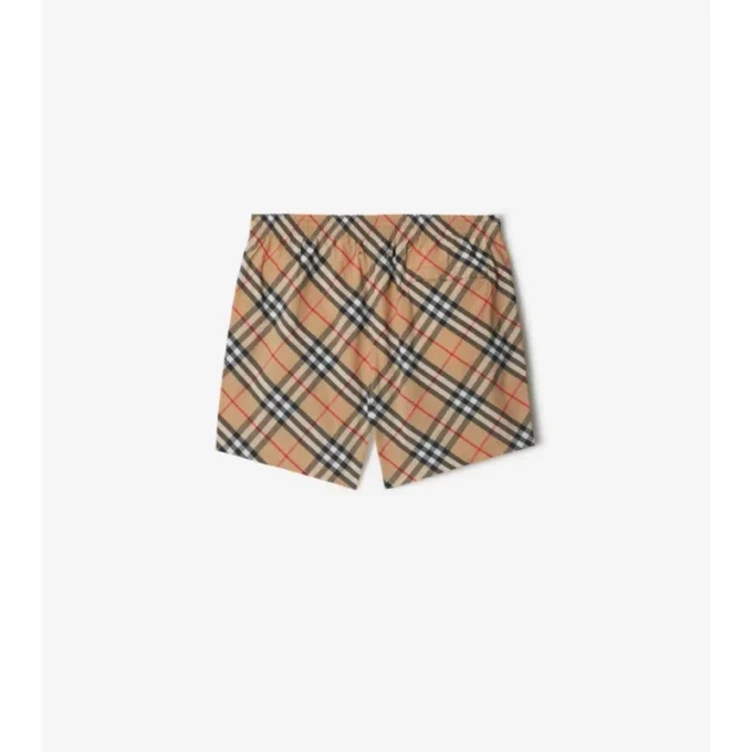 Check Swim Shorts