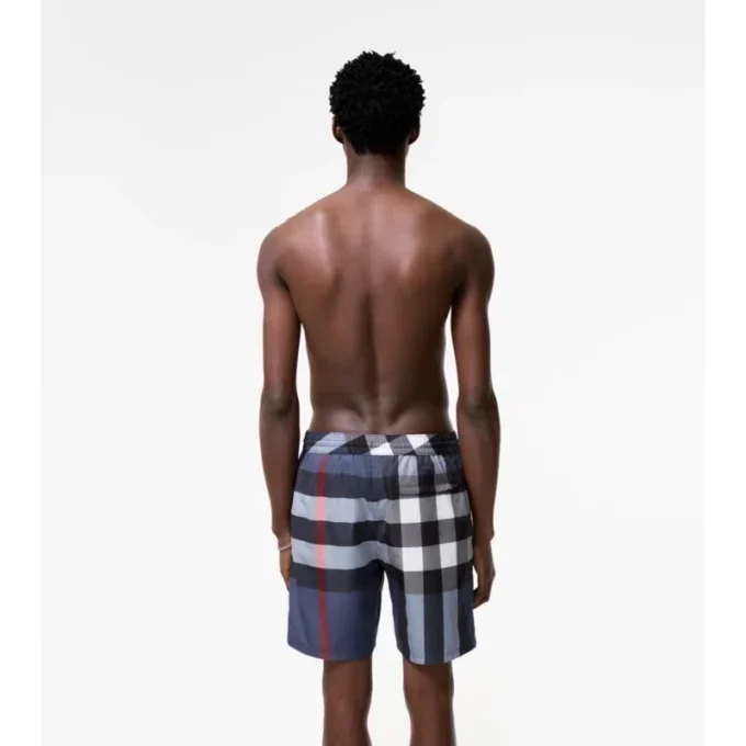 Check Swim Shorts