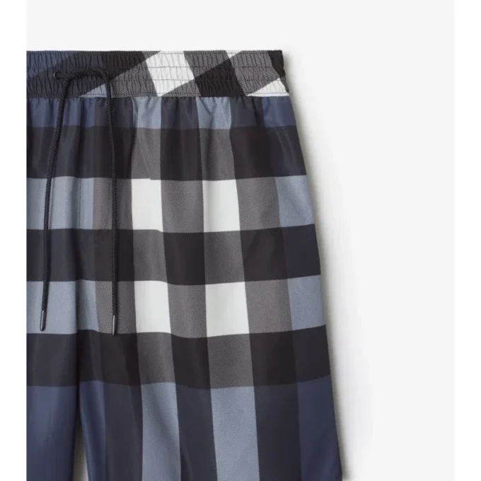 Check Swim Shorts