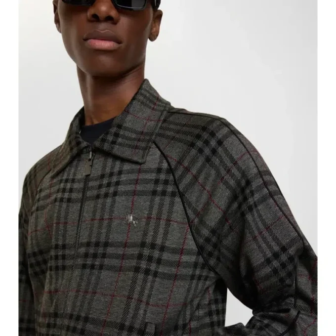 Check Track Jacket