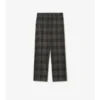 Check Track Pants