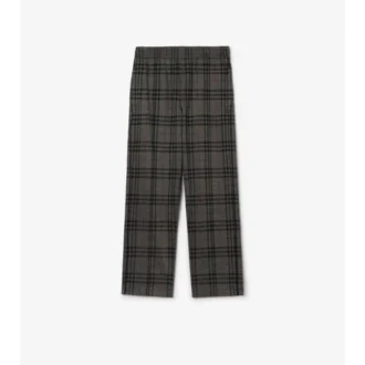 Check Track Pants