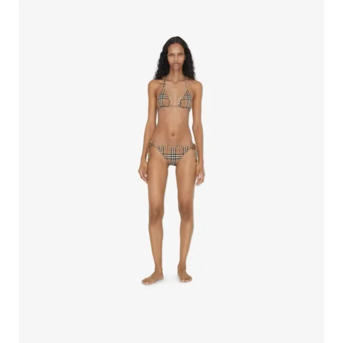 Check Triangle Bikini