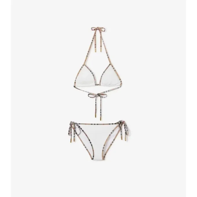 Check Trim Bikini