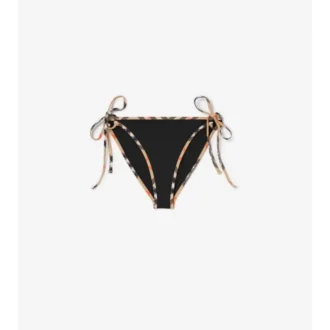 Check Trim Bikini Briefs