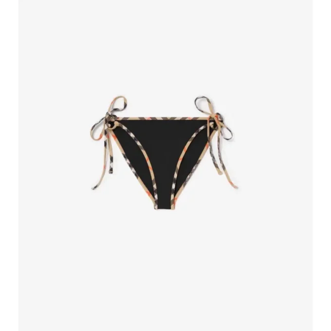 Check Trim Bikini Briefs